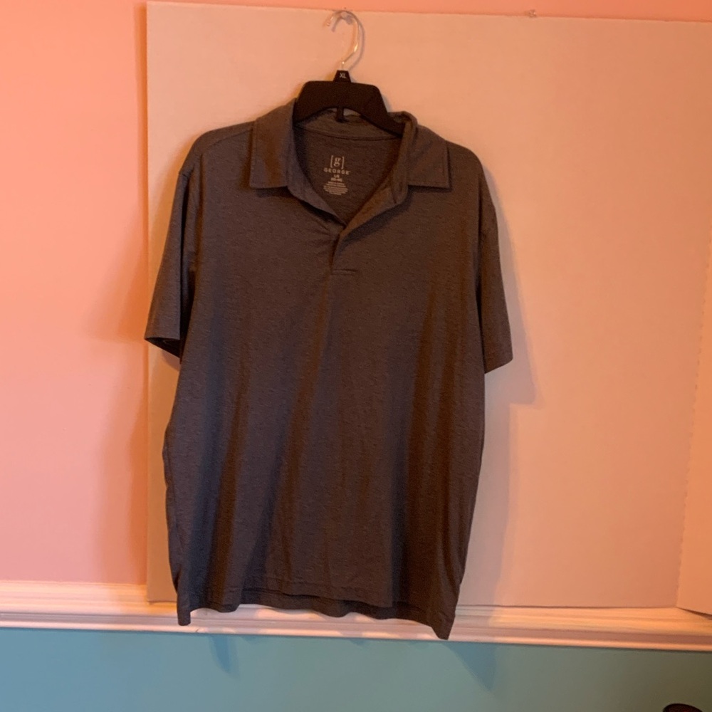 George Charcoal Polo Shirt for Men
